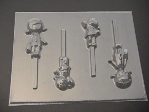 Doc McStuffing Chocolate Candy Lollipop Mold