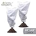 Garden EXPERT Plant Cover Frost Protection Bag Shrubs & Trees Jacket, Prevent Damage, Bad Weather and Pests Thickening of Wind(2-Pack 24'' × 43'')