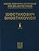 Symphony No5 Op47 Full Score Dsch New Collected Works Volume 5 Ncw 5 by