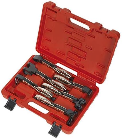 Sealey Ak68403 Axial Locking Grip Set 6Pc, White - Image 4