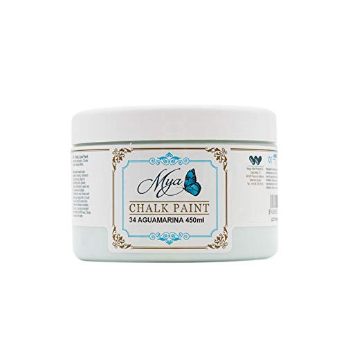 elite pro MYA Chalk Paint 34 Aquamarine, 400ml