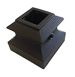 (Pack of 10)Satin Black 1/2