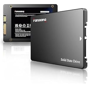 fanxiang SSD 1TB SATA 【耐久性を誇るTCL】2.5インチ 内蔵SSD 7mm 3D NAND TLC採用 SATAⅢ 6Gb/s