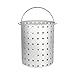 CHARD AFB-30 Aluminum Frying Basket Pots, 30-Quart, Stainless Steel