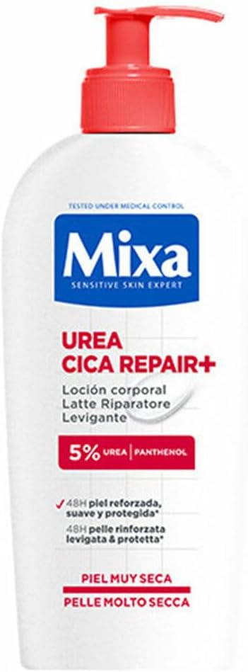 Mixa Regenerating Body Milk 5% Urea Panthenol 250 ml Dry Skin