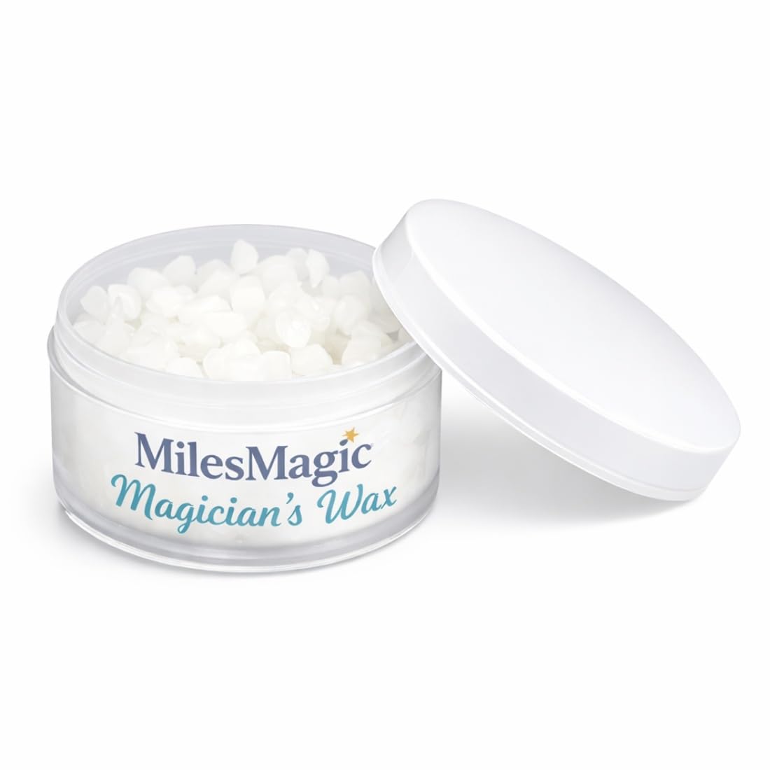 MilesMagic Super Bee’s Magician’s Wax | Professional Beeswax Pellets for Close-Up Magic & Invisible Thread Work | Reusable Wax with 10 Basic Routine Tricks