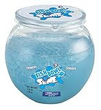 4 REAL SLIME-Crunchy Fishbowl Slime-6.53 oz in a Fishbowl Storage Container, Crunchy and Squishy