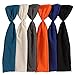 Sea Team Twist Bow Wired Headbands Scarf Wrap Hair Accessory Hairband (6 Packs)