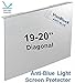 19-20 inch VizoBlueX Anti-Blue Light Filter for Computer Monitor. Blue Light Monitor Screen Protector Panel (17.3 x 10.8 inch). Blocks Blue Light 380 to 495 nm. Fits LCD, TV and PC, Mac Monitors