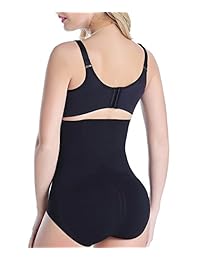 Bragas de control de abdomen para dama, de cintura alta, sin costuras