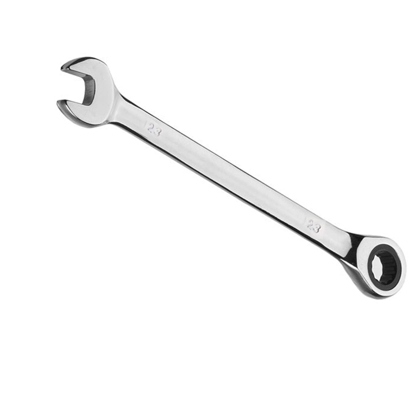 Vokenforu 23mm Ratchet Spanner, Ratcheting Combination Wrench, Hardened Chrome Vanadium Steel Open End Spanner Metric — image 1