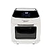 PowerXL Air Fryer Pro, Crisp, Cook, Rotisserie, Dehydrate; 7-in-1 Cooking Features; Deluxe Air Frying Accessories; 3 Recipe Books (8 QT White)