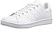 adidas Originals Unisex-Kids Stan Smith J Sneaker, White/White/White, 4 Medium US Big Kid