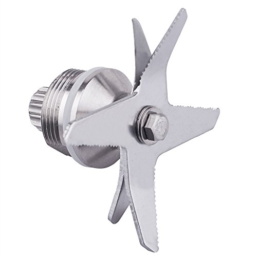 aokur Stainless Steel Silver Blender Juicer Parts Ice Blade Replacement for Vitamix 5200 series Blenders