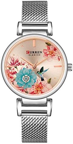 Likeitwell for Curren Mesh Belt Watch Waterproof Fashionable Casual Female Quartz Watch(3 Colors Available)
