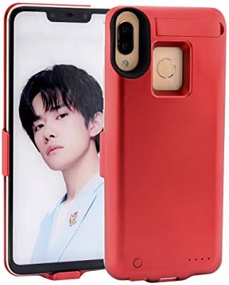 TOTOOSE for Huawei Nova 3i Battery Case Slim Rechargable Battery Pack Shock Absorption Protective Portable Charging Case (Red)