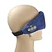 Langkou Washable Wireless Bluetooth Sleeping Eye Mask with Foam Ears-Free Eye Shade Head Set Sleeping Headphones Dark Blue