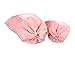Multipurpose Essential Travel Packing Organiser Waterproof Drawstring Suitcase Clothes Underwear Laundry Shoes Bags Storages Toiletries Cosmetics Cases Holders Storages Bags Pouches 4 Pcs set Pink