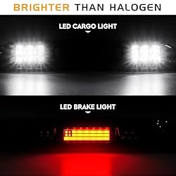 Bomusou LED Tail Light Assembly + 3rd Brake Light