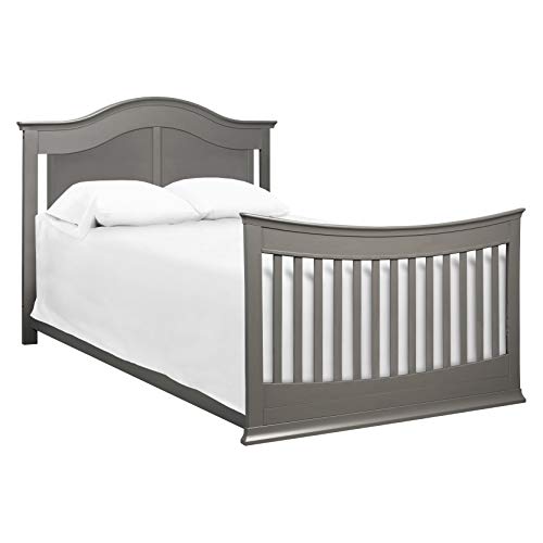 DaVinci Meadow 4in1 Convertible Crib with Toddler Bed Conversion Kit in Slate, Greenguard Gold
