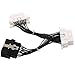 FOXWELL OBDSpace OBD2 16Pin OBD2 Splitter Extension Cable Male to Dual Female Y Cable, J1962M to 2-J1962F