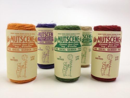 Nutscene Tiddler Twine String: Five Different Colours