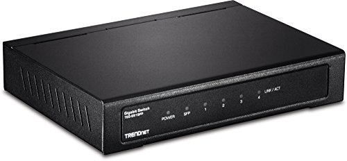 TRENDnet 4-Port Gigabit Switch with SFP Slot (TEG-S51SFP)
