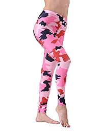 Leggings de yoga para dama con estampado suave y cómodos