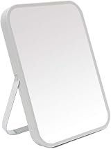 YEAKE 8-Inch Portable Makeup Mirror, Folding Design with 90° Rotation