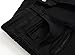 Men's Black Biker Jeans Slim Straight Stretch Skinny Fit Moto Denim Jeans,W32,Black