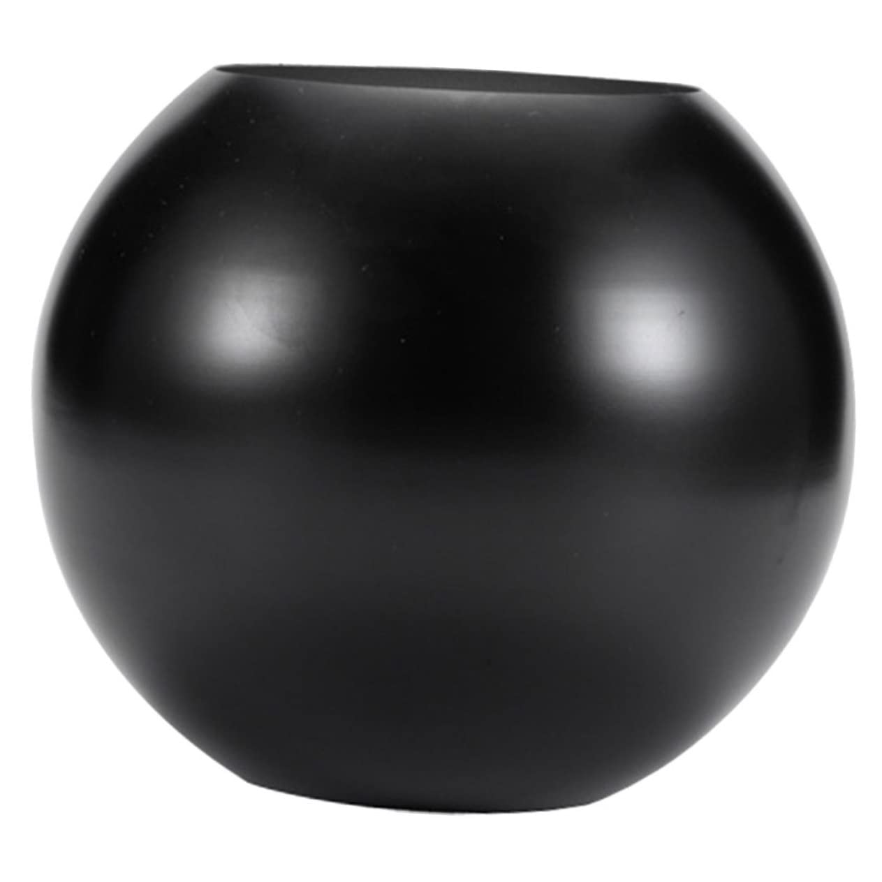 OFFSCH Stainless Steel Vase Decor Black Container Black Vases Dried Vase Desktop Flowerpot Decorative Plant Pot Home Supplies Home Dinner Table