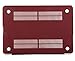 MOSISO Case Only Compatible with MacBook Pro Retina 13 inch (Models: A1502 & A1425) (Older Version Release 2015 - end 2012), Plastic Hard Shell Case & Keyboard Cover & Screen Protector, Wine Red