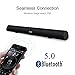 80Watt 34Inch Sound bar, Bestisan 2.0 Channel Soundbar Wireless and Wired Sound bar for TV (Surround Sound System, Bluetooth 5.0, Optical Cable Included, 2020 Model)thumb 3