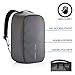 XD Design Bobby Duffle Compact Anti Theft Waterproof Travel Laptop Backpack with Organizational Pockets, Holders, and Dividers, Gray
