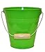 G & F Products JustForKids Garden Tool Set - Green Metal Pail with Real Mini Shovel, Rake & Cultivator, Wooden Handles, Perfect for Outdoor Play, Gardening Fun, and Educational Activities for Kids