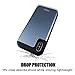 TORU CX PRO Case for iPhone Xs/iPhone X, with Card Holder | Slim Protective Shockproof Heavy Duty Cover with Hidden Credit Cards Wallet Flip Slot Compartment Kickstand | Include Mirror - Marble