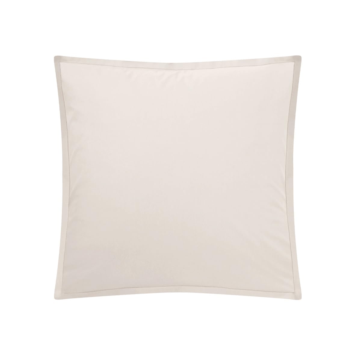 Essix Cotton Pillowcase, Soft, Cream, 65 x 65 cm,