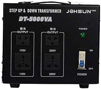Amazon Co Jp 変圧器 アップトランス 昇圧器 ダウントランス 降圧器 5000w 高出力電気器具対応 100 1v 0v 240v 0v 240v 100 1vに 電圧変換 パワー コンバーター 海外の電化製品が使用可能 Diy 工具 ガーデン