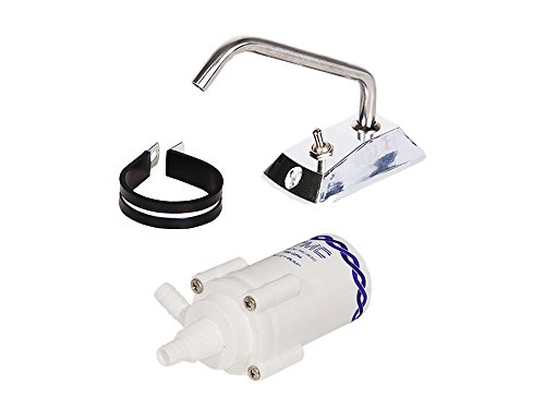 Tmc Electric 12v Galley Pump Faucet Kit For Boat Caravan Rv
