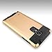 Note 4 case, Samcore Hybrid 2 in 1 Dual Layer Rugged Shockproof Case for Samsung Galaxy Note 4 case Cover [Gold]