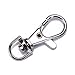 GREEN FABWOOD 5pcs 5/16 Inch Swivel Trigger Snap Hooks Silver-Used for Key Chains, Small Dog Leashes, Hanging Crafts or Decorations, Beading Projects and More