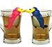 Happy Platypus Couple Tea Infusers- Funny Loose Leaf Tea Infuser, Strainer-Deep Tea Mug/ Cup Infuser- Great For Herbal Tea Or Mulling Spices-Top Quality Food Grade Silicone- Great Tea Gift Set Idea