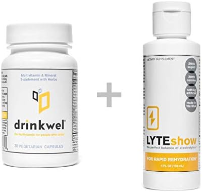 Drinkwel for Hangovers and LyteShow for Rehydration Bundle