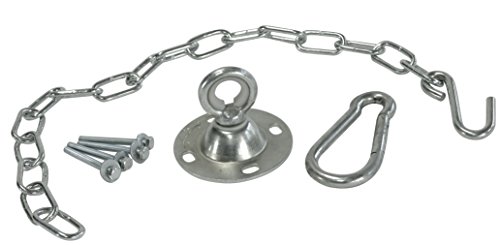 AMAZONAS Power Hook 360° drehbarer Deckenhaken kugelgelagert - belastbar bis 200kg - aus verzinktem Stahl - für… – Bild 8