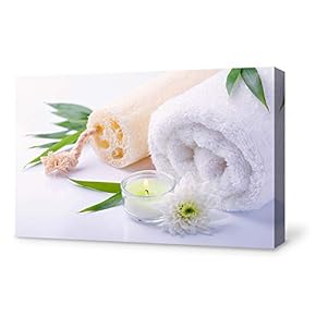 Canvas Wall Art for Living Room,Bedroom Home Artwork Paintings Candle Ready to Hang - 12x18 inches