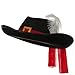 Jacobson Hat Company Black Felt Musketeer Hat