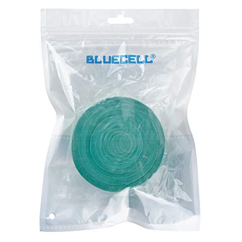 Bluecell Silicone Set of 9 Different Sizes Buchner Funnel Flask Tapered Collar Adapter for Filtration