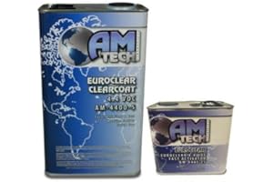 Amtech AM-4400-5 4.4 VOC EuroClear Advanced European Technology Clearcoat Kit/W Activator (AM-4475 Medium)