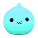 Umiwe Waterdrop Silicone Night Light for Kids Baby Children Toddler Infant Tap Control Multicolor Nursery Cute Lamp (Rechargeable A)