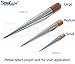 SeaLux Swedish Stainless Steel Splicing Spike FID with Wood Handle-for Rope Dia. 1/2
